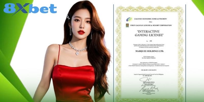 Tiêu chuẩn cấp giấy phép hoạt động 8xbet quốc tế 