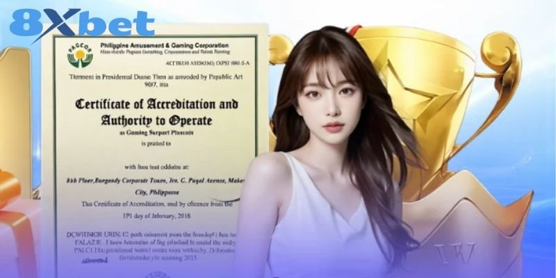 Giá trị thực tế từ giấy phép hoạt động 8xbet 
